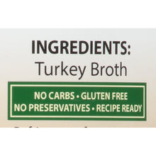 Load image into Gallery viewer, Turkey Broth (27 oz / 12 cans per case)
