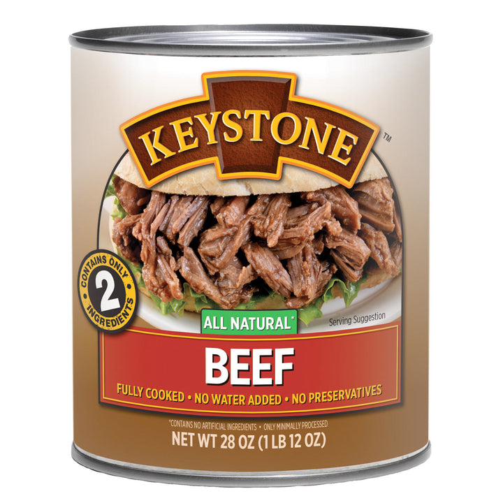 All Natural Canned Beef (28 oz Cans) | Keystone Meats